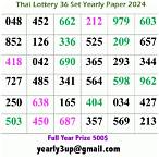 thailand lottery numbers